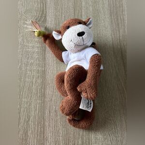 PREOWNED … CRACKER BARREL “Cherished Beginnings” Musical Monkey